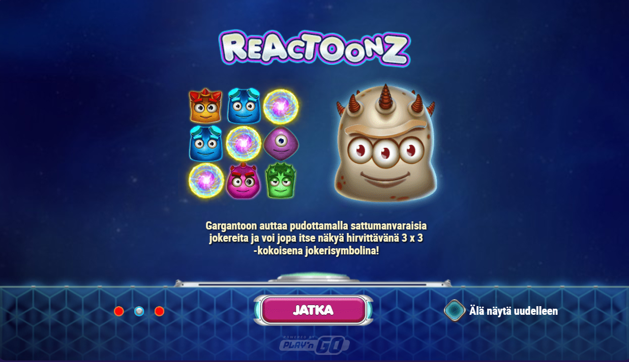 Reactoonz — pelata slot verkossa